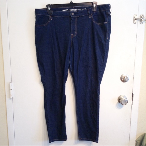 old navy jeans plus size super skinny dark wash poshmark old navy plus size jeans
